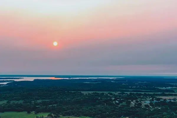 Heritage Crossing Sunset