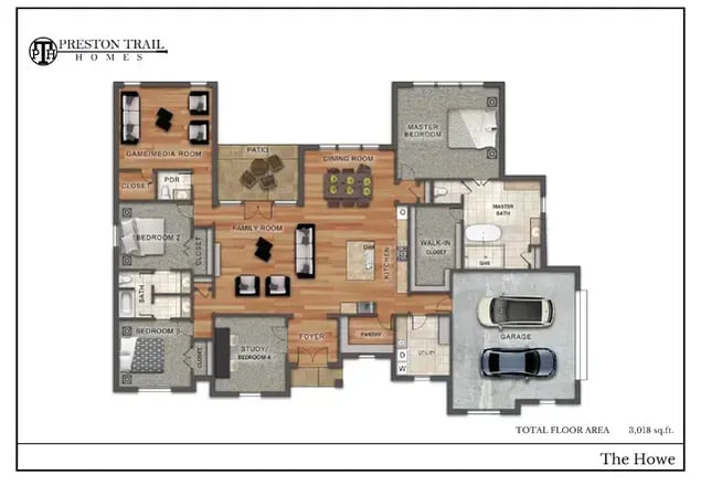 The Howe Floor Plan