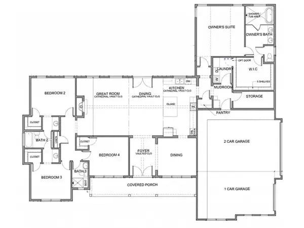 The Preston Floor Plans