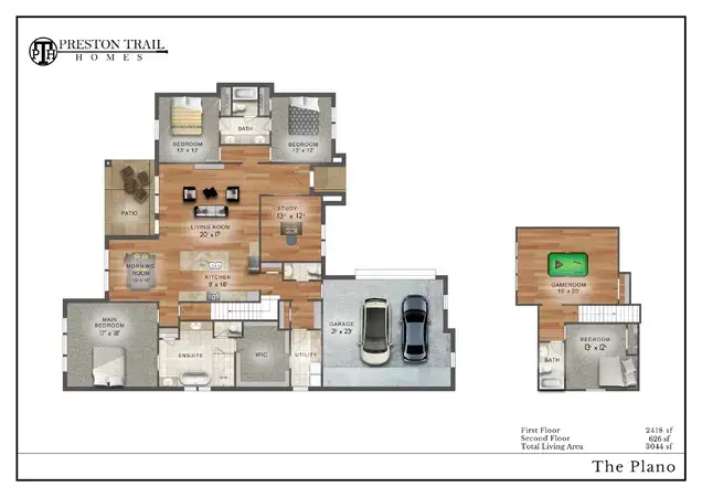 The Plano Floor plan